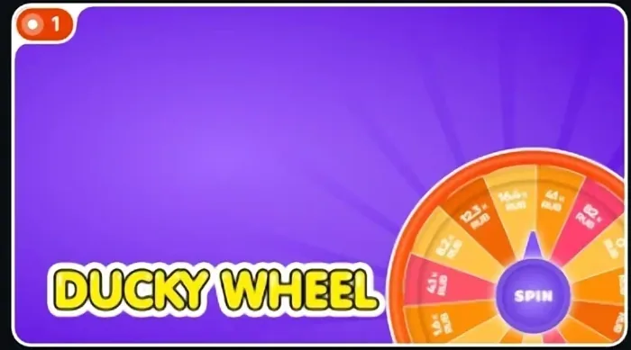 Ducky Wheel — бездепозитное колесо до $777